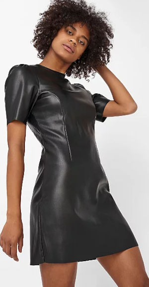 ASDA Noisy May Leather Effect Mini Dress