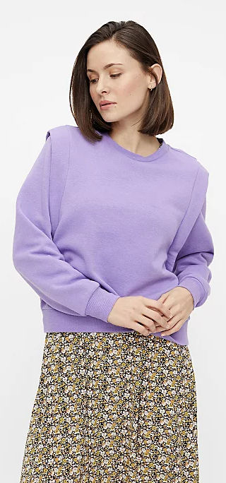 ASDA PIECES Lilac Jersey Sweatshirt