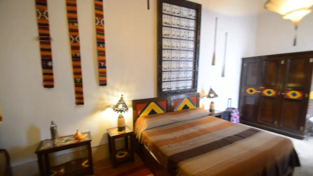 moroccan bedroom idea cream african styling