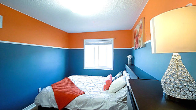 colorful small boys bedroom